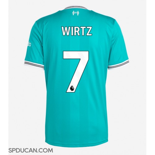 Muški Nogometni Dres Liverpool Florian Wirtz #7 Rezervni 2025-26 Kratak Rukav